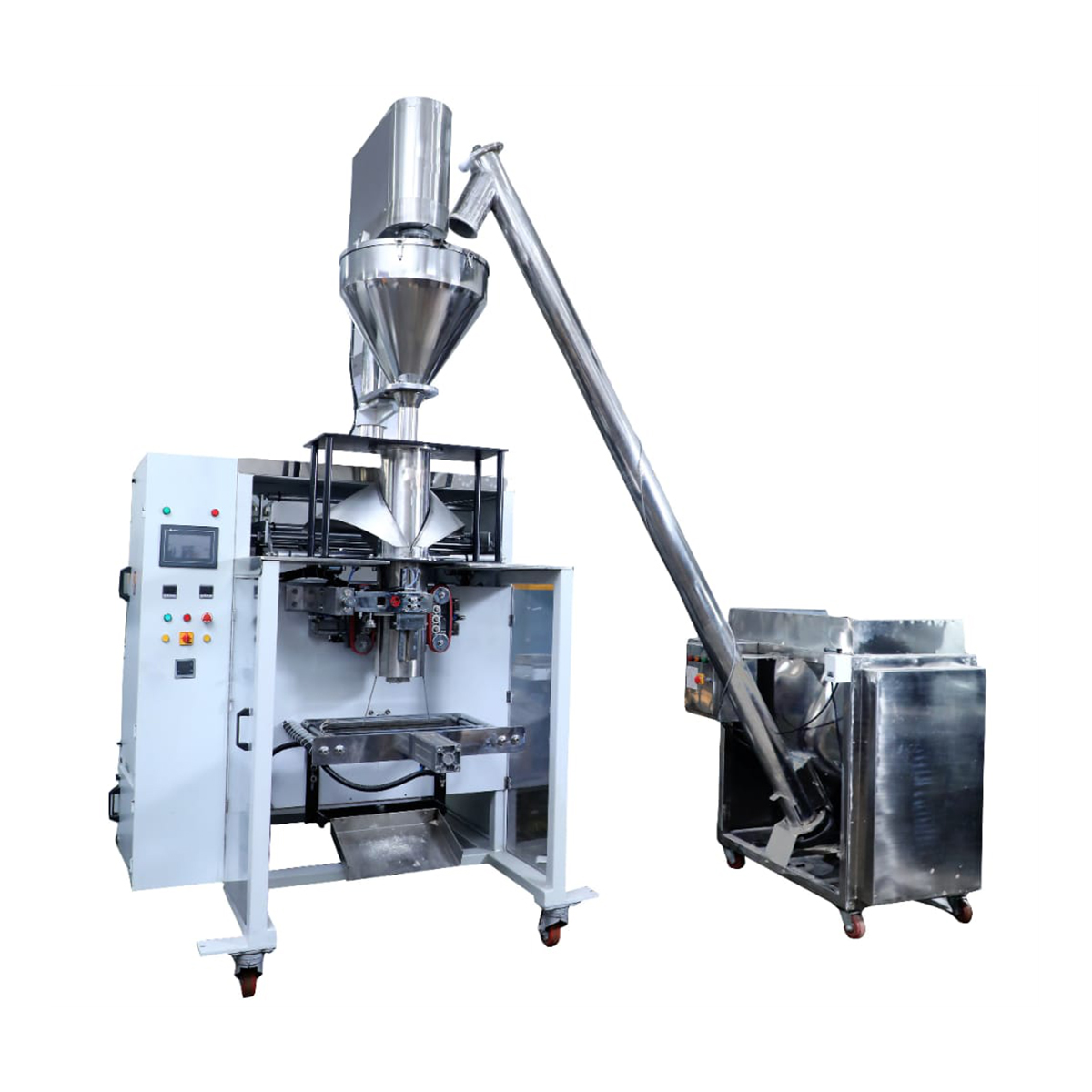 Servo Auger Filler with Screw Conveyor