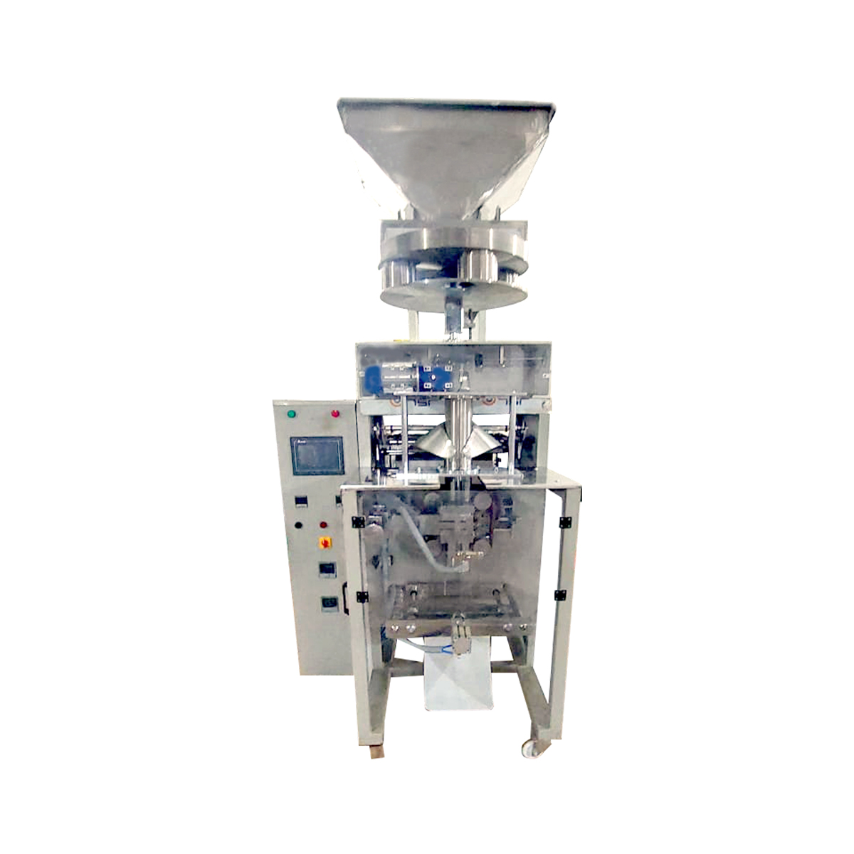 Cup Filler With Collar Type Bagger